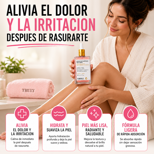 Aceite TRULY para despues de rasurar