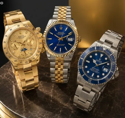 Combo de 3 reloj rolex